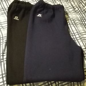 2 pairs of Russell athletic sweat pants